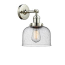 Innovations Lighting Large Bell 1 Light Semi-Flush Mount Part Of The Franklin Restoration Collection 201F-PN-G74