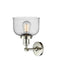 Innovations Lighting Large Bell 1 Light Semi-Flush Mount Part Of The Franklin Restoration Collection 201F-PN-G74-LED