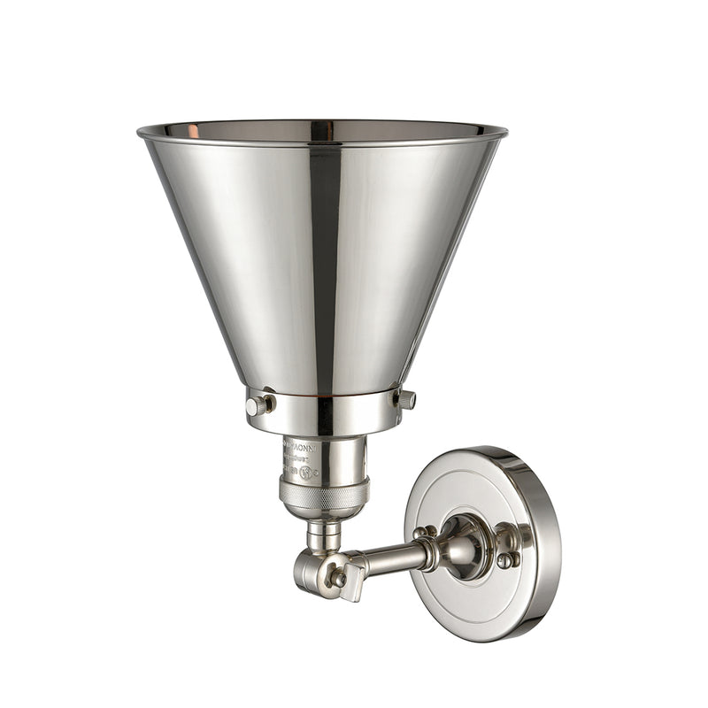 Innovations Lighting Appalachian 1 Light Semi-Flush Mount Part Of The Franklin Restoration Collection 201F-PN-M13-PN-LED