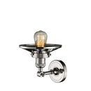 Innovations Lighting Railroad 1 Light Semi-Flush Mount Part Of The Franklin Restoration Collection 201F-PN-M1-LED