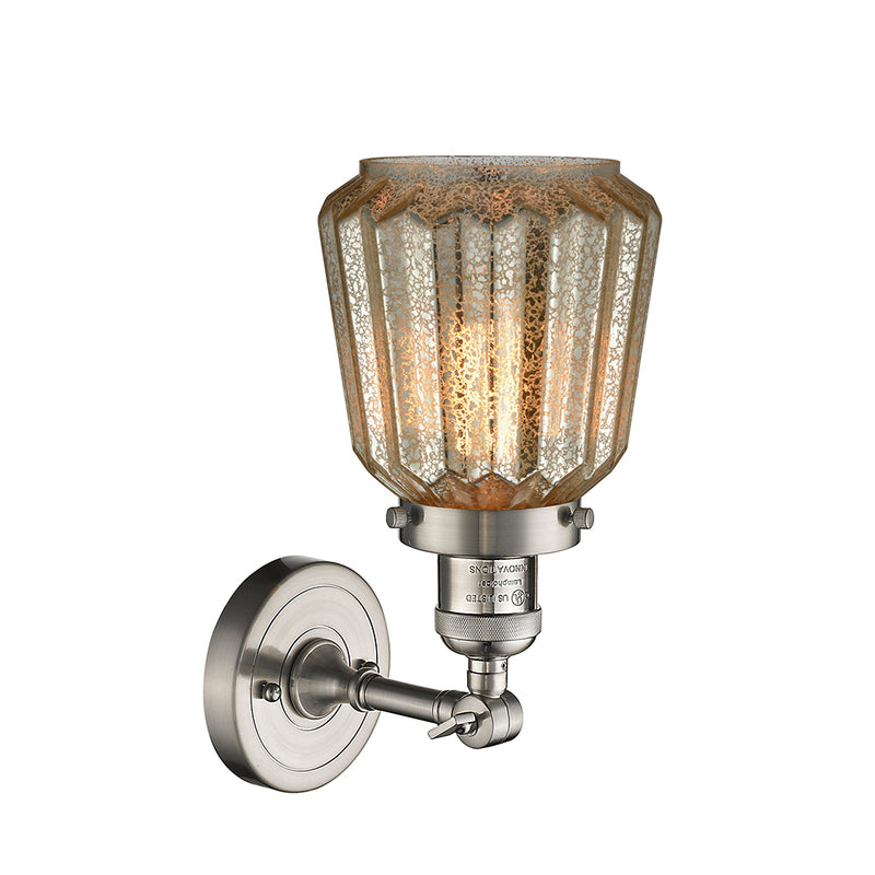 Innovations Lighting Chatham 1 Light Semi-Flush Mount Part Of The Franklin Restoration Collection 201F-SN-G146