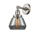 Innovations Lighting Fulton 1 Light Semi-Flush Mount Part Of The Franklin Restoration Collection 201F-SN-G173