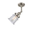 Innovations Lighting Small Canton 1 Light Semi-Flush Mount Part Of The Franklin Restoration Collection 201F-SN-G184S-LED