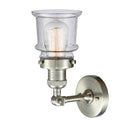 Innovations Lighting Small Canton 1 Light Semi-Flush Mount Part Of The Franklin Restoration Collection 201F-SN-G184S-LED