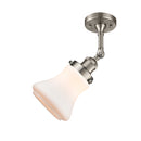 Innovations Lighting Bellmont 1 Light Semi-Flush Mount Part Of The Franklin Restoration Collection 201F-SN-G191-LED