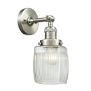 Innovations Lighting Colton 1 Light Semi-Flush Mount Part Of The Franklin Restoration Collection 201F-SN-G302-LED