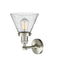 Innovations Lighting Large Cone 1 Light Semi-Flush Mount Part Of The Franklin Restoration Collection 201F-SN-G44