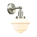 Innovations Lighting Small Oxford 1 Light Semi-Flush Mount Part Of The Franklin Restoration Collection 201F-SN-G531-LED