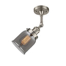 Innovations Lighting Small Bell 1 Light Semi-Flush Mount Part Of The Franklin Restoration Collection 201F-SN-G53-LED