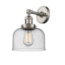 Innovations Lighting Large Bell 1 Light Semi-Flush Mount Part Of The Franklin Restoration Collection 201F-SN-G74