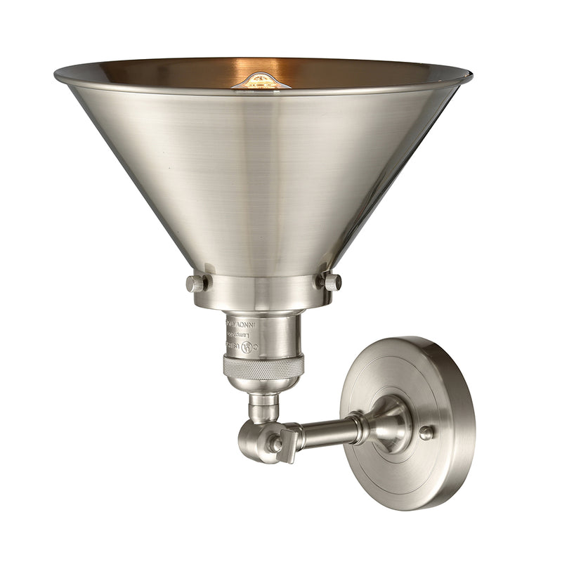 Innovations Lighting Briarcliff 1 Light Semi-Flush Mount Part Of The Franklin Restoration Collection 201F-SN-M10-SN-LED