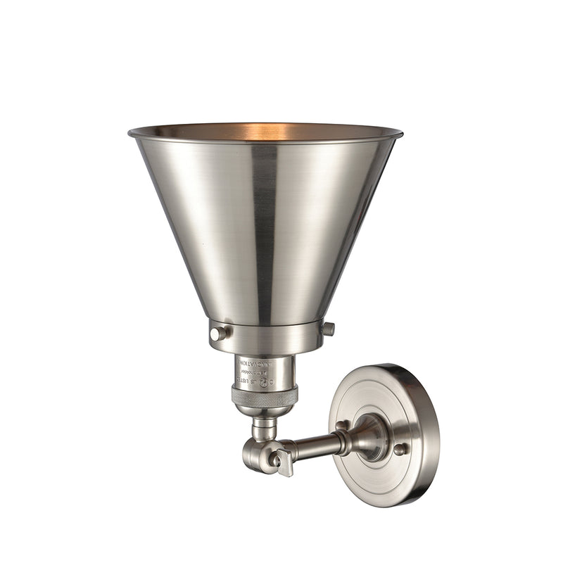 Innovations Lighting Appalachian 1 Light Semi-Flush Mount Part Of The Franklin Restoration Collection 201F-SN-M13-SN