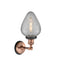 Innovations Lighting Geneseo 1 Light Semi-Flush Mount Part Of The Franklin Restoration Collection 201FBP-ACBK-G165