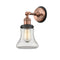 Innovations Lighting Bellmont 1 Light Semi-Flush Mount Part Of The Franklin Restoration Collection 201FBP-ACBK-G192