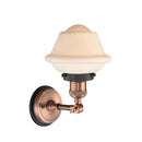 Innovations Lighting Small Oxford 1 Light Semi-Flush Mount Part Of The Franklin Restoration Collection 201FBP-ACBK-G531