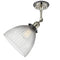 Innovations Lighting Seneca Falls 1 Light Semi-Flush Mount Part Of The Franklin Restoration Collection 201FBP-PNBK-G222