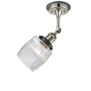 Innovations Lighting Colton 1 Light Semi-Flush Mount Part Of The Franklin Restoration Collection 201FBP-PNBK-G302