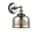 Innovations Lighting Large Bell 1 Light Semi-Flush Mount Part Of The Franklin Restoration Collection 201FBP-PNBK-G78