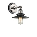 Innovations Lighting Railroad 1 Light Semi-Flush Mount Part Of The Franklin Restoration Collection 201FBP-PNBK-M6-BK