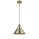 Briarcliff Mini Pendant shown in the Antique Brass finish with a Antique Brass shade