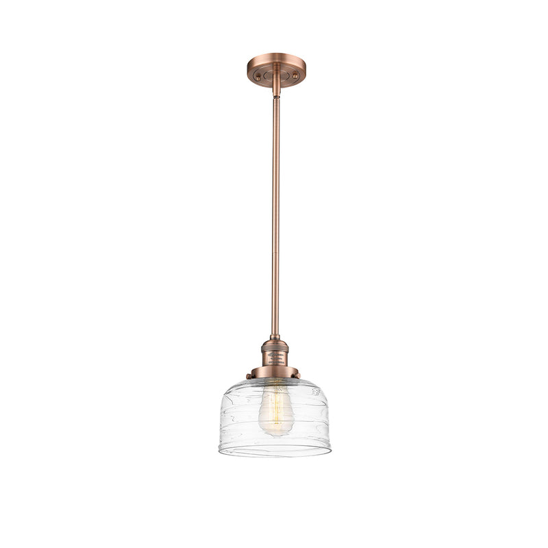 Innovations Lighting Large Bell 1 Light Mini Pendant part of the Franklin Restoration Collection 201S-AC-G713