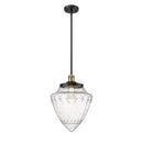 Innovations Lighting Large Bullet 1 Light Mini Pendant part of the Franklin Restoration Collection 201S-BAB-G664-12