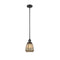 Chatham Mini Pendant shown in the Matte Black finish with a Mercury shade