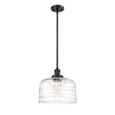 Innovations Lighting Bell 1 Light 12" Mini Pendant 201S-BK-G713-L