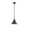 Briarcliff Mini Pendant shown in the Matte Black finish with a Matte Black shade