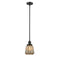 Chatham Mini Pendant shown in the Oil Rubbed Bronze finish with a Mercury shade