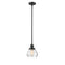 Fulton Mini Pendant shown in the Oil Rubbed Bronze finish with a Clear shade