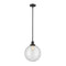 Beacon Mini Pendant shown in the Oil Rubbed Bronze finish with a Clear shade