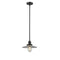 Halophane Mini Pendant shown in the Oil Rubbed Bronze finish with a Clear Halophane shade