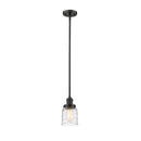 Innovations Lighting Small Bell 1 Light Mini Pendant part of the Franklin Restoration Collection 201S-OB-G513