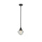 Oxford Mini Pendant shown in the Oil Rubbed Bronze finish with a Seedy shade