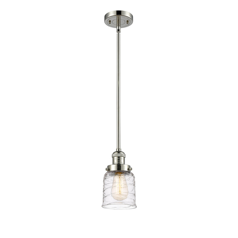 Innovations Lighting Small Bell 1 Light Mini Pendant part of the Franklin Restoration Collection 201S-PN-G513