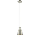 Addison Mini Pendant shown in the Polished Nickel finish with a Polished Nickel shade