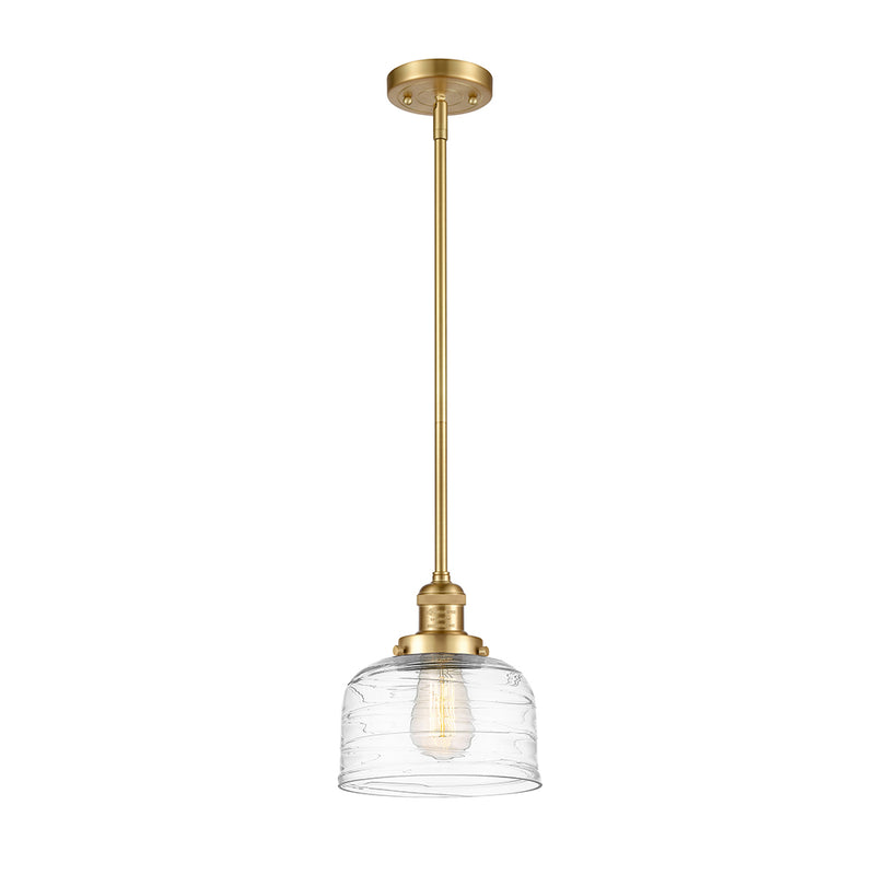 Innovations Lighting Large Bell 1 Light Mini Pendant part of the Franklin Restoration Collection 201S-SG-G713