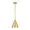 Appalachian Mini Pendant shown in the Satin Gold finish with a Satin Gold shade