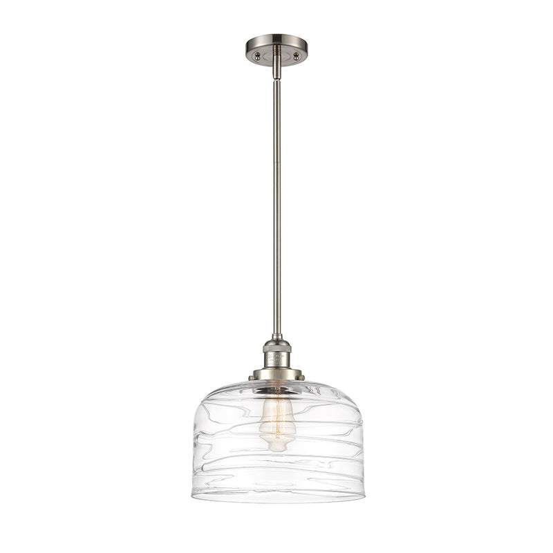 Innovations Lighting Bell 1 Light 12" Mini Pendant 201S-SN-G713-L