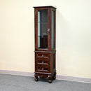 Bellaterra Linen Cabinet Wood Walnut 