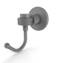 Allied Brass Continental Collection Robe Hook with Groovy Accents 2020G-GYM