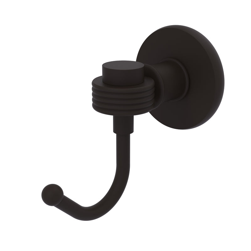 Allied Brass Continental Collection Robe Hook with Groovy Accents 2020G-ORB