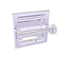 Allied Brass Continental Collection Recessed Toilet Tissue Holder with Groovy Accents 2024-CG-PC