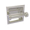 Allied Brass Continental Collection Recessed Toilet Tissue Holder with Groovy Accents 2024-CG-SN