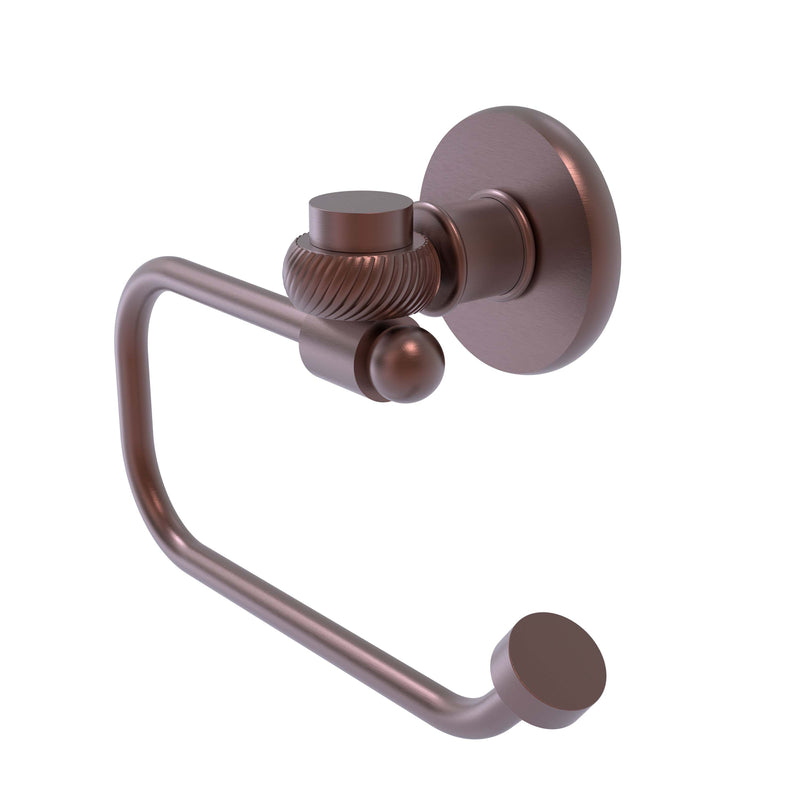 Allied Brass Continental Collection Euro Style Toilet Tissue Holder with Twisted Accents 2024ET-CA