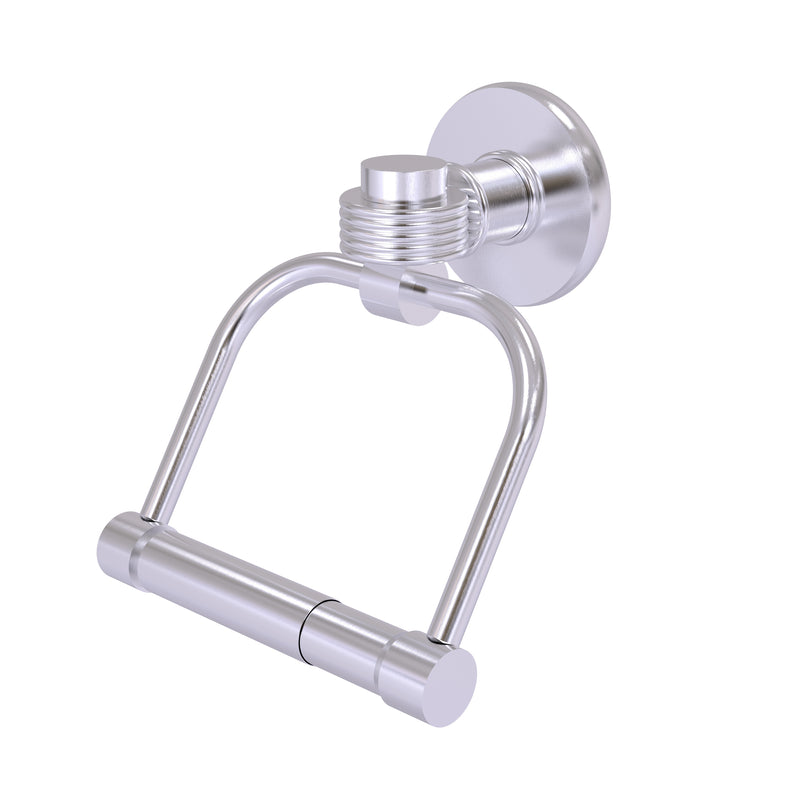 Allied Brass Continental Collection 2 Post Toilet Tissue Holder with Groovy Accents 2024G-SCH