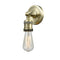 Bare Bulb Sconce shown in the Antique Brass finish