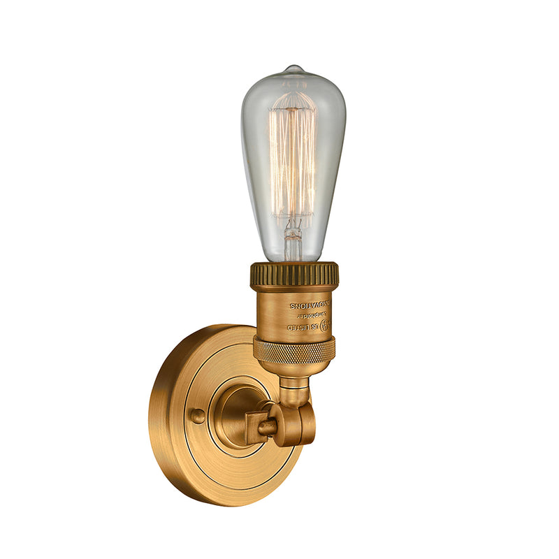 Innovations Lighting Bare Bulb 1 Light Ada Compiant Sconce Part Of The Franklin Restoration Collection 202ADA-BB-LED