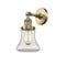 Bellmont Sconce shown in the Antique Brass finish with a Clear shade